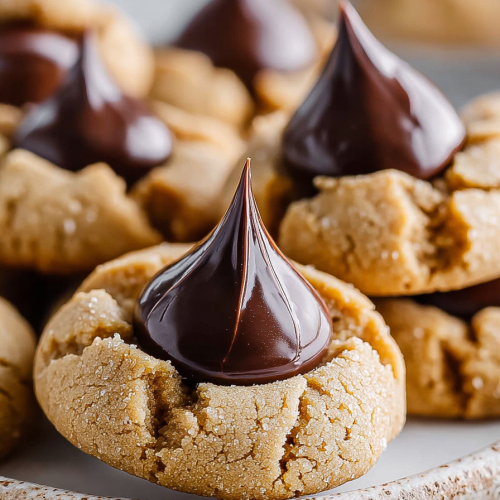 Delish Gluten Free Peanut Butter Blossoms