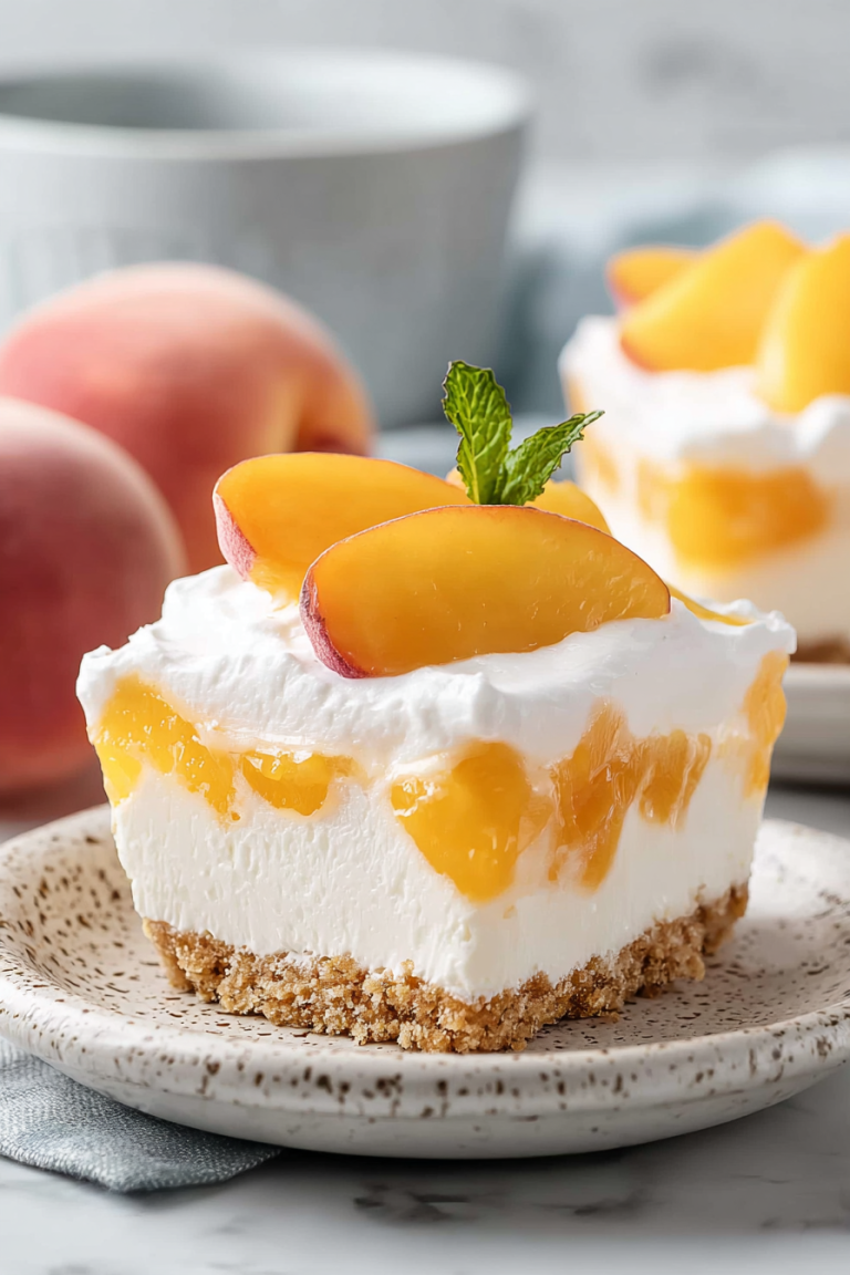 Delish Peach Delight Dessert Recipes