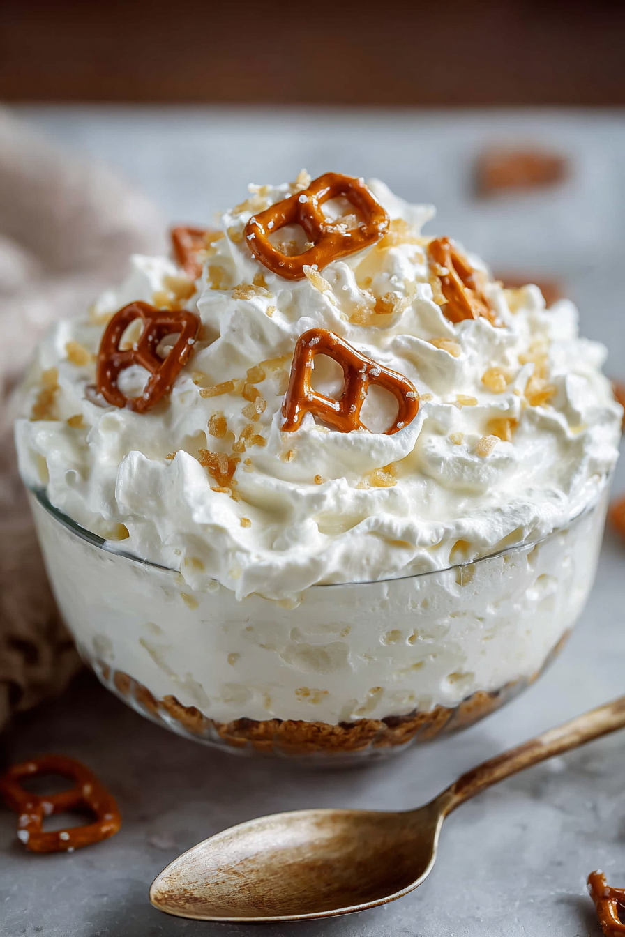Delish Pineapple Pretzel Fluff Recipes