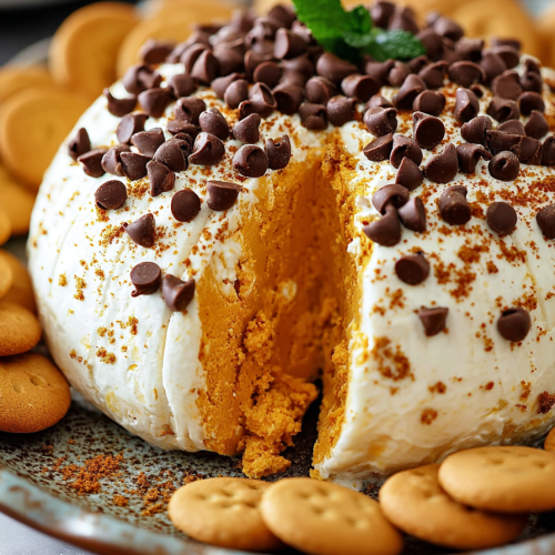 Delish Pumpkin Pie Cheese Ball Recipe