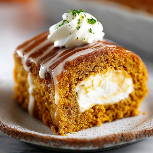 Delish Pumpkin Roll Cake Recipes