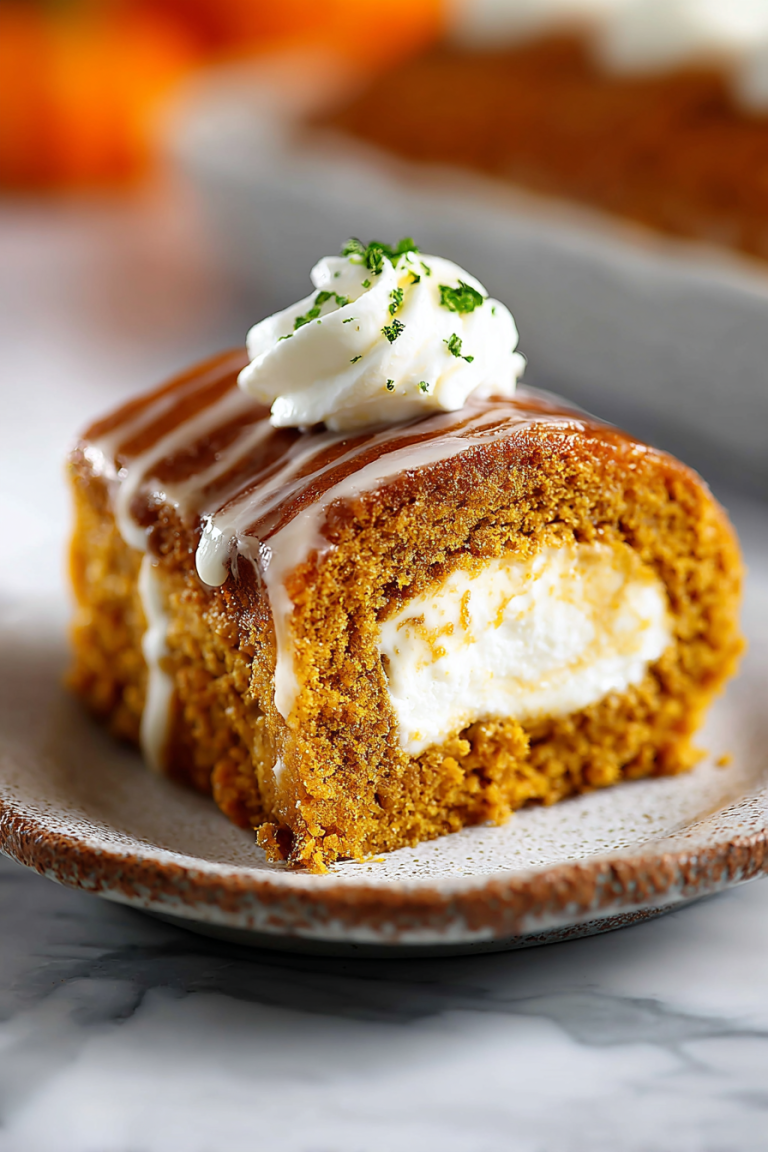 Delish Pumpkin Roll Cake Recipes