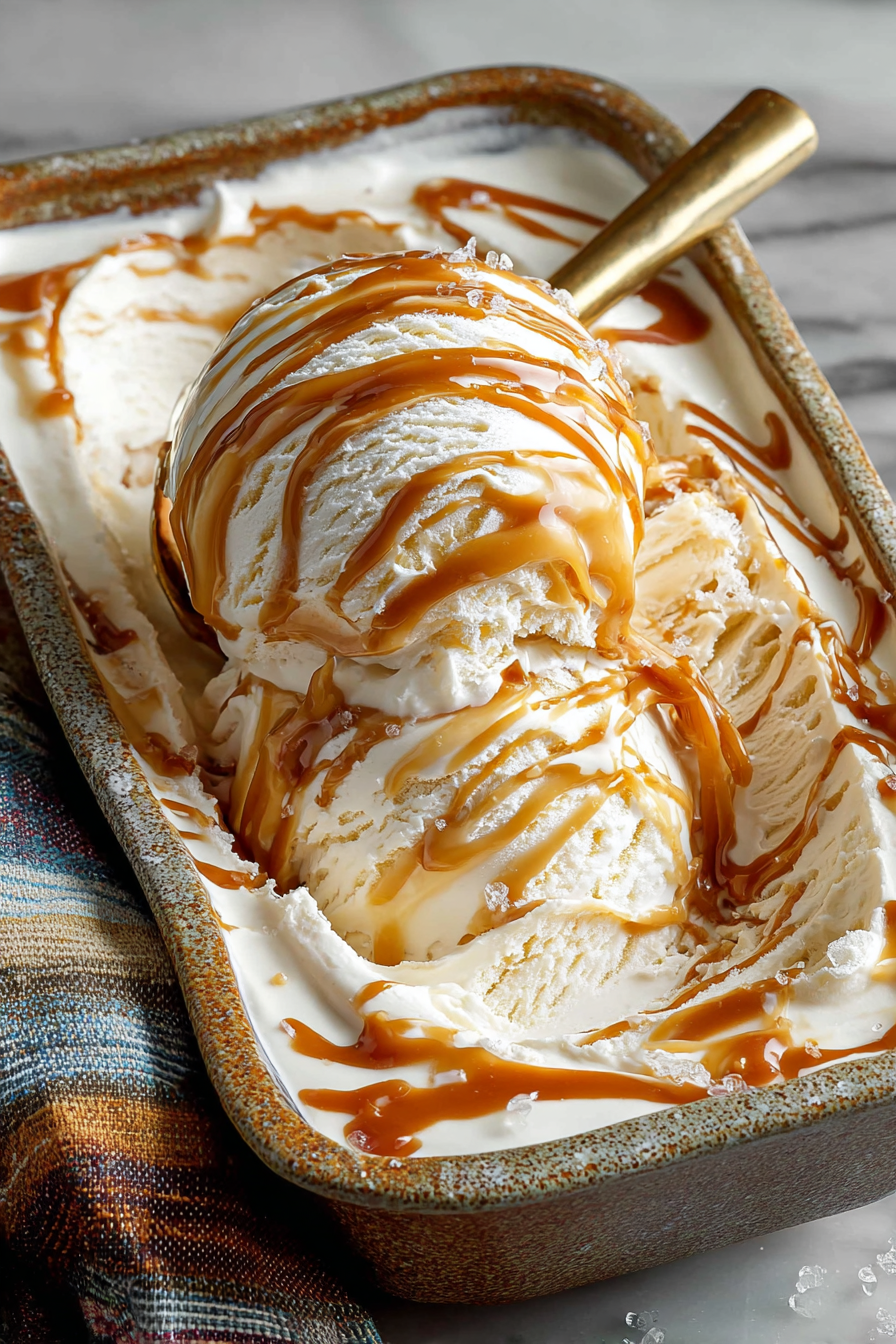 Delish Salted Caramel Ice Cream Recipes