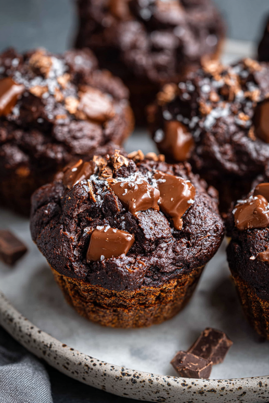 Delish Triple Chocolate Muffins