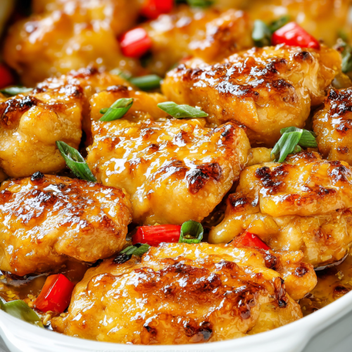 Easy Baked Sweet Hawaiian Chicken