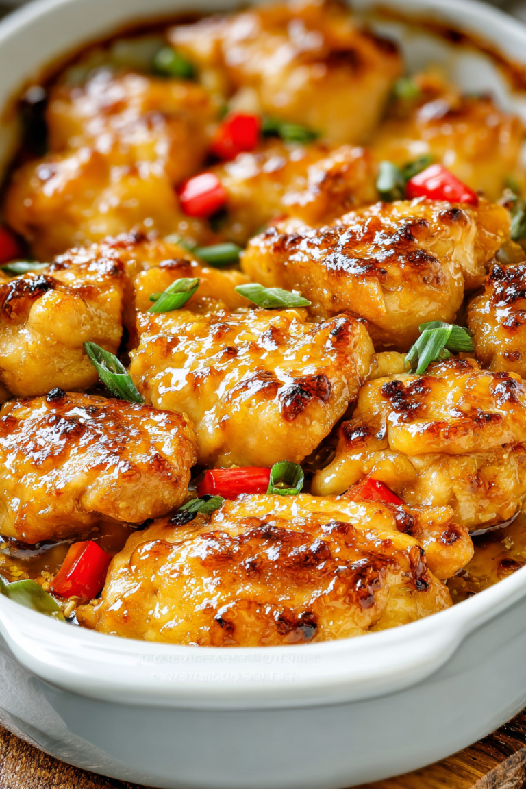 Easy Baked Sweet Hawaiian Chicken