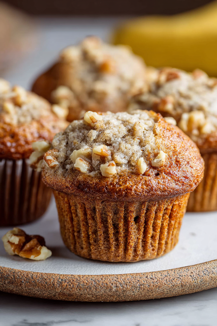 Easy Banana Nut Muffins