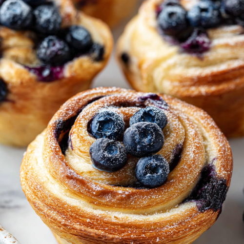 Easy Blueberry Cruffins Recipe