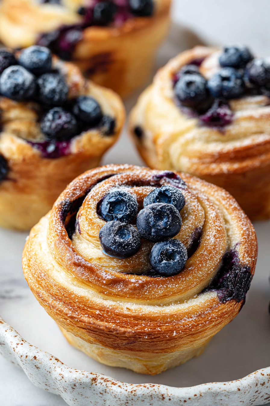Easy Blueberry Cruffins Recipe