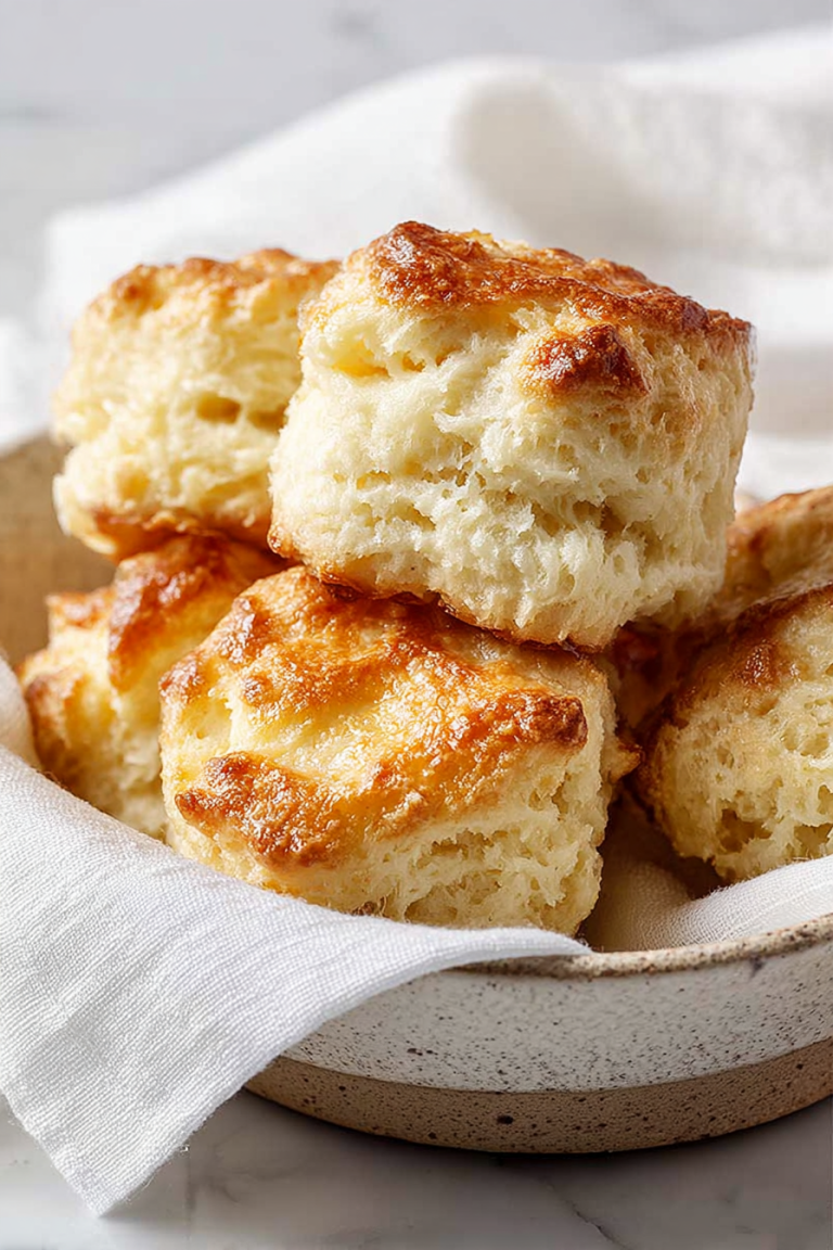 Easy Butter Swim Biscuits