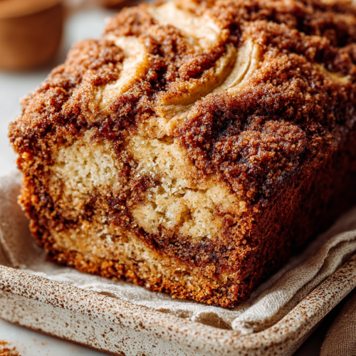 Easy Cinnamon Swirled Apple Banana Bread