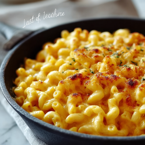 Easy Creamy Skillet Mac and Cheese