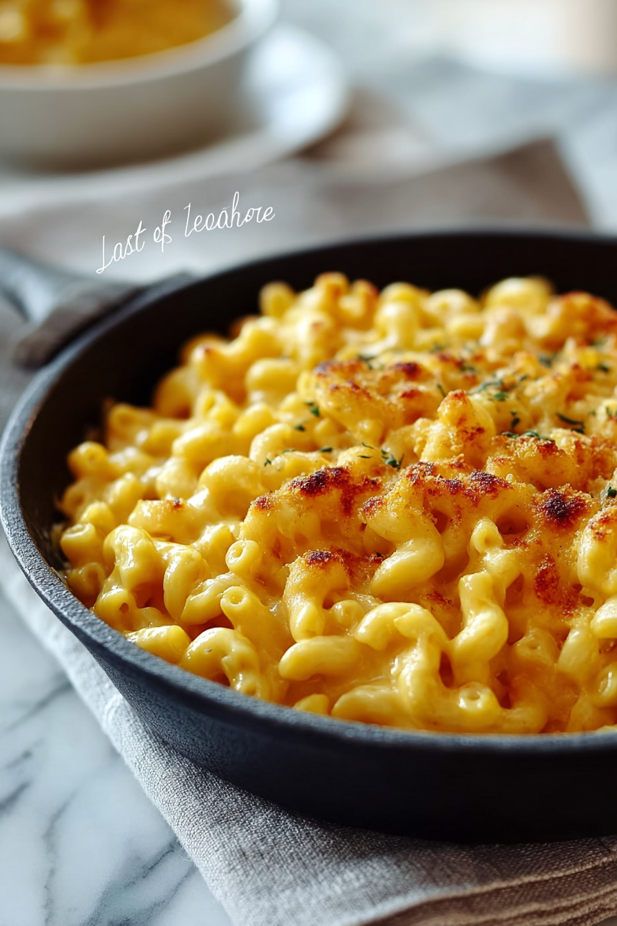 Easy Creamy Skillet Mac and Cheese