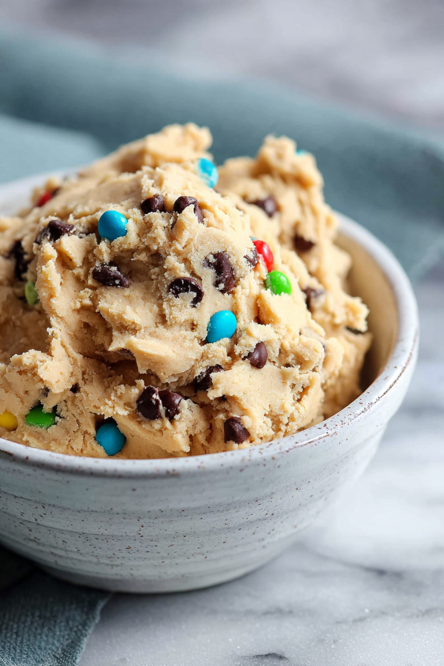 Easy Edible Monster Cookie Dough