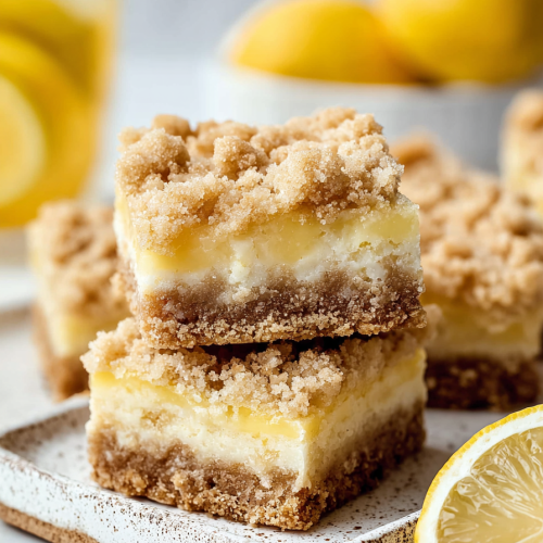 Easy Lemonade Crumb Bars