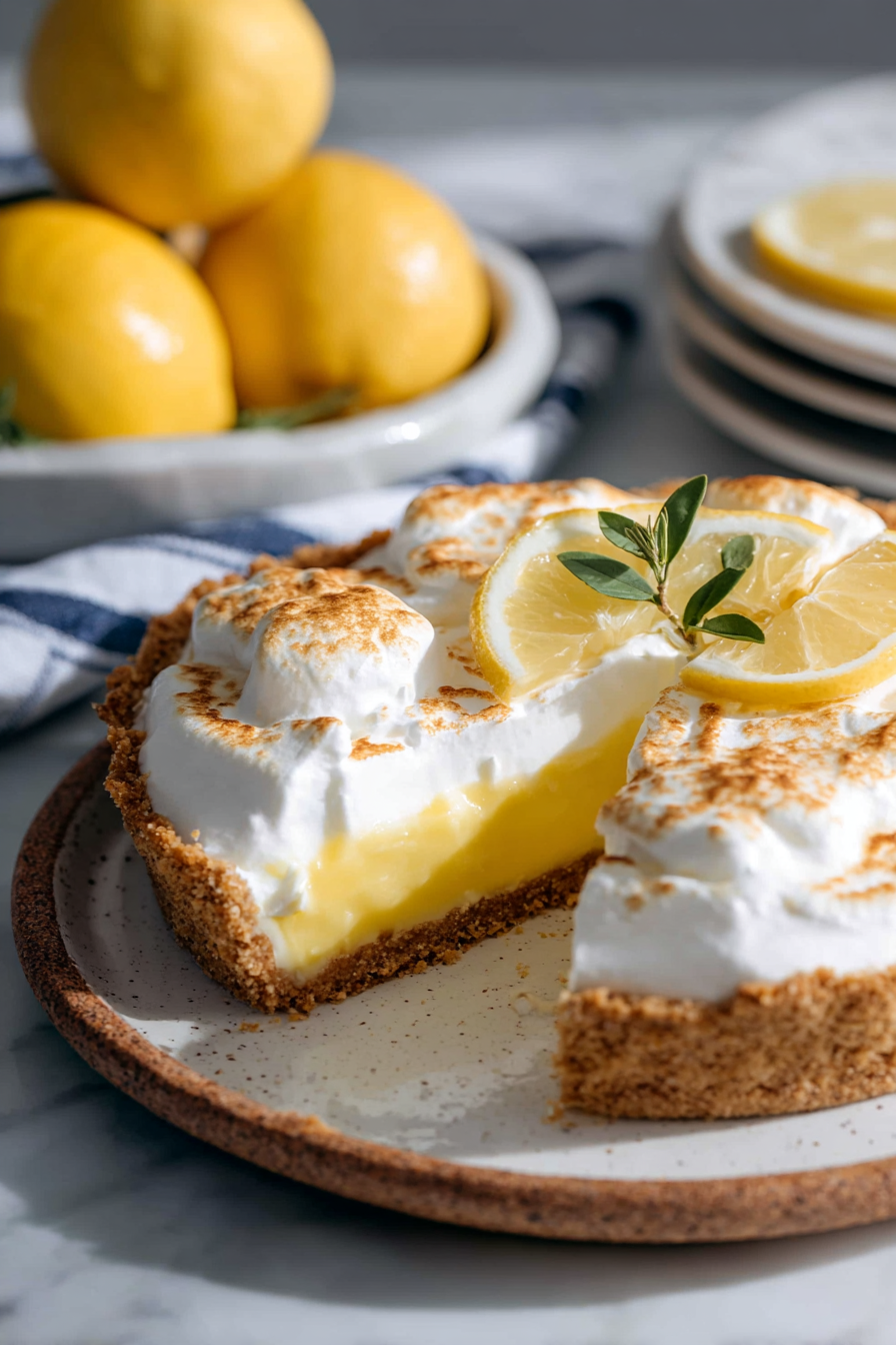 Easy Magic Lemon Pie Recipe