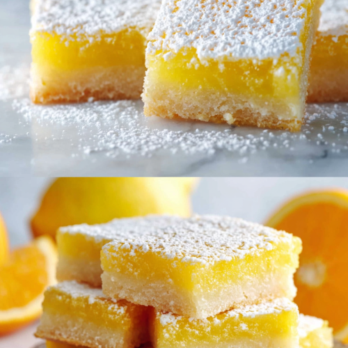 Easy Orange Bars Recipe