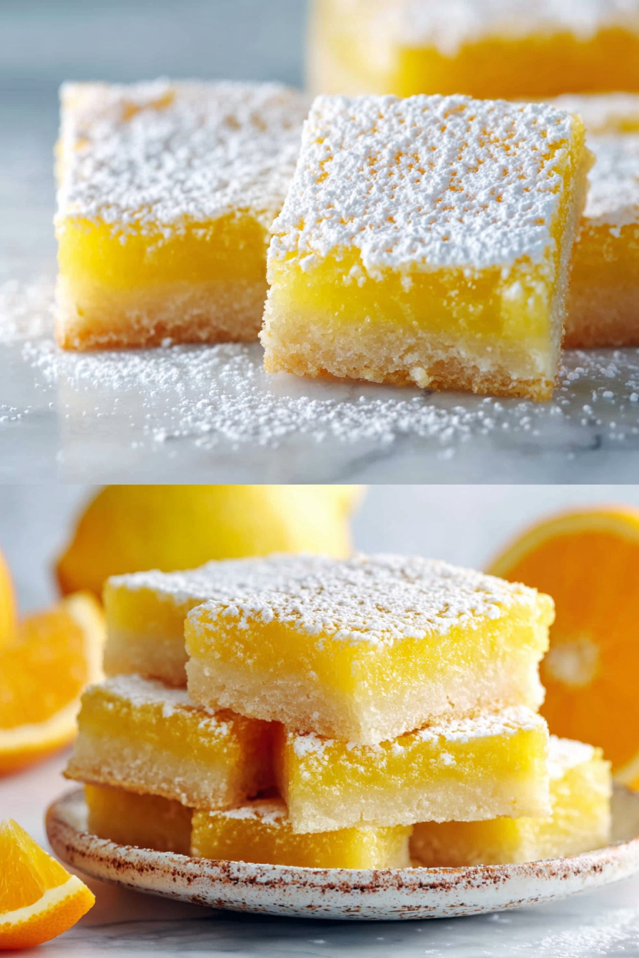 Easy Orange Bars Recipe
