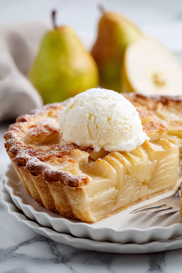 Easy Pear Pie Recipe