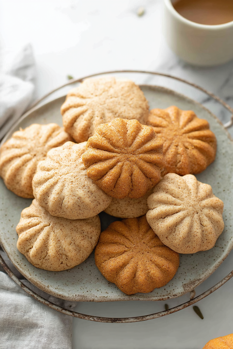 Easy Pumpkin Spice Butter Cookies