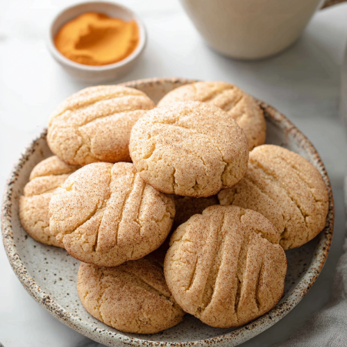 Easy Pumpkin Spice Butter Cookies