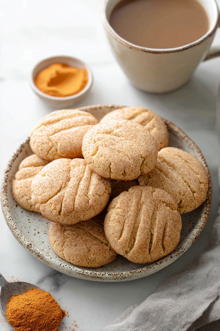 Easy Pumpkin Spice Butter Cookies