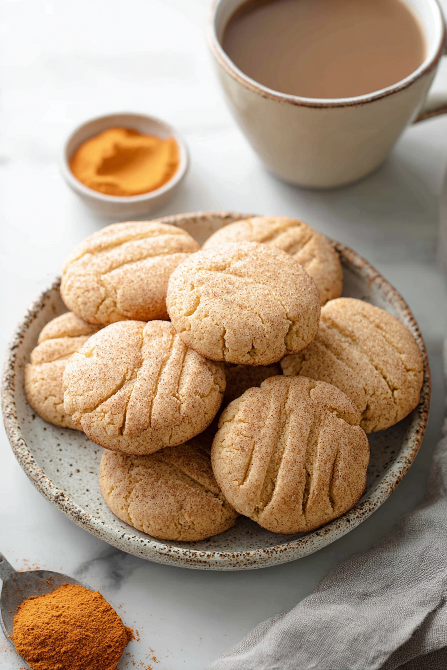Easy Pumpkin Spice Butter Cookies