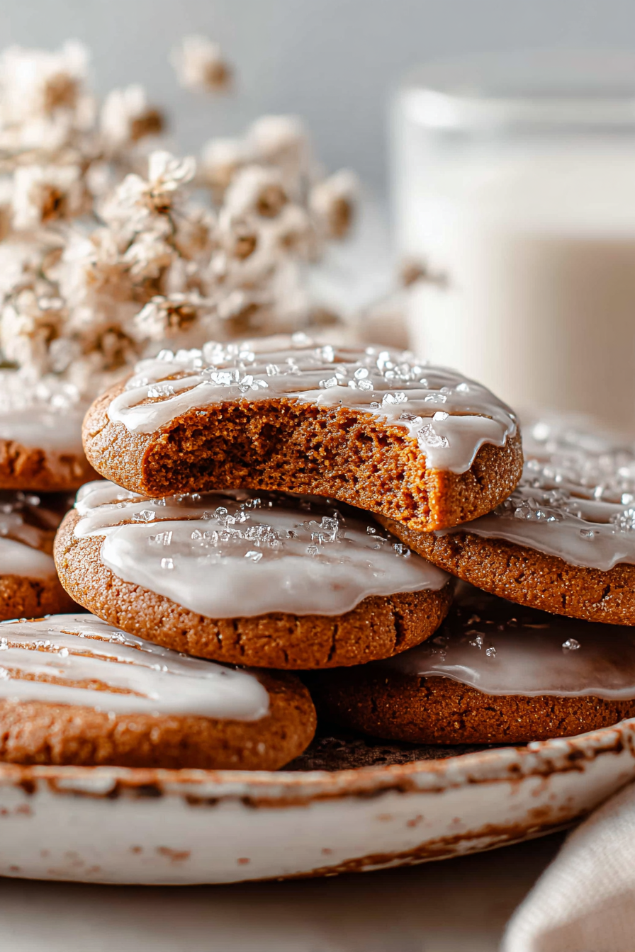 Easy Soft Gingerbread Cookies Recipe