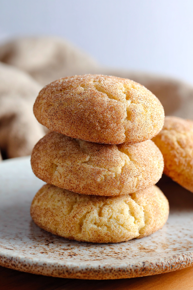 Easy Soft and Chewy Snickerdoodle Cookies