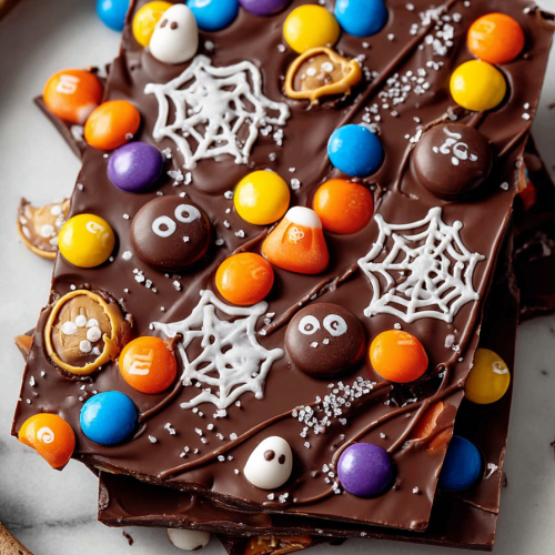 Easy Spooky Halloween Candy Bark Recipes