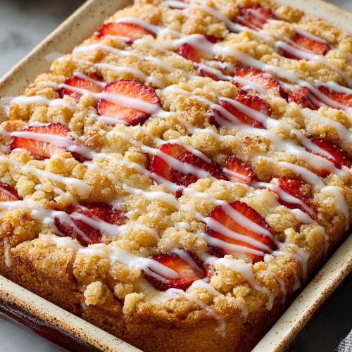 Easy Strawberry Crumb Cake Recipes