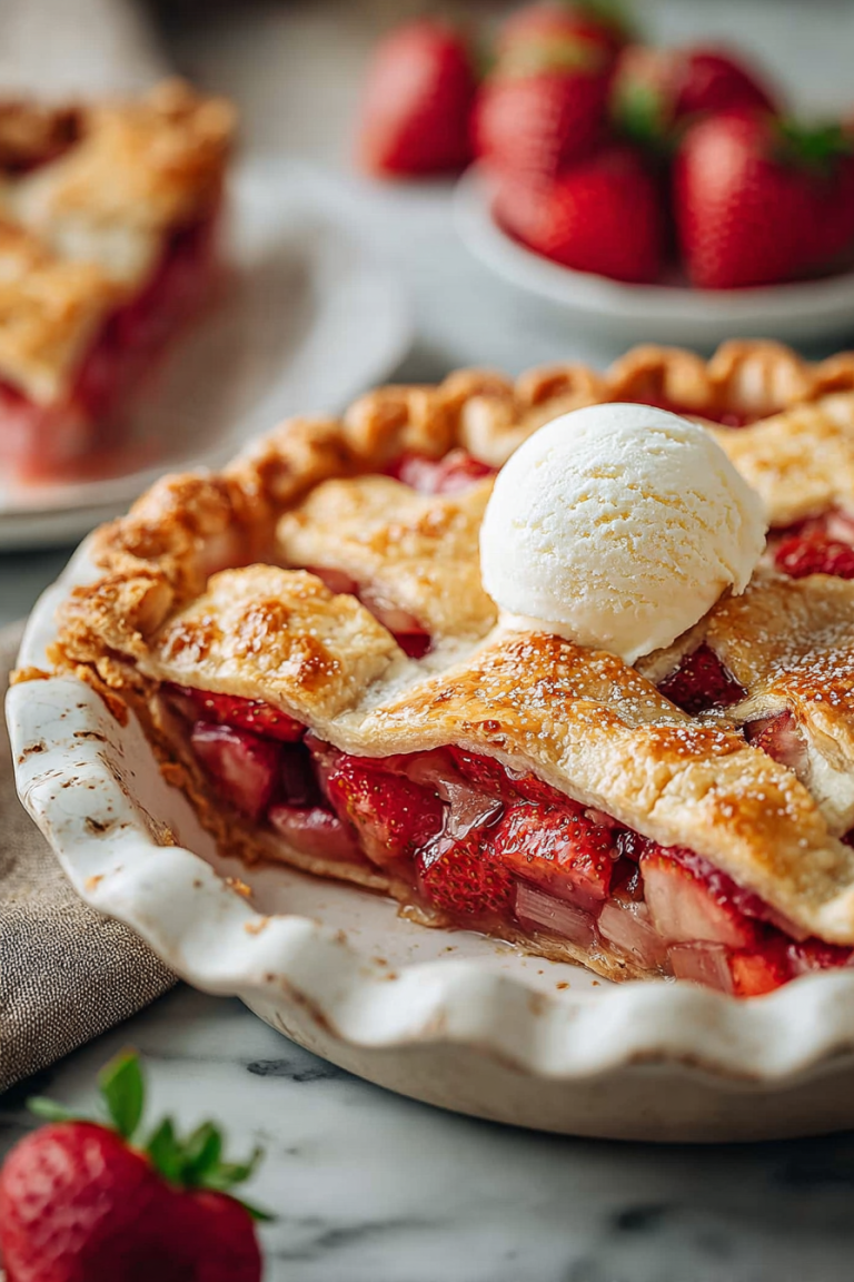 Easy Strawberry Rhubarb Pie Recipes