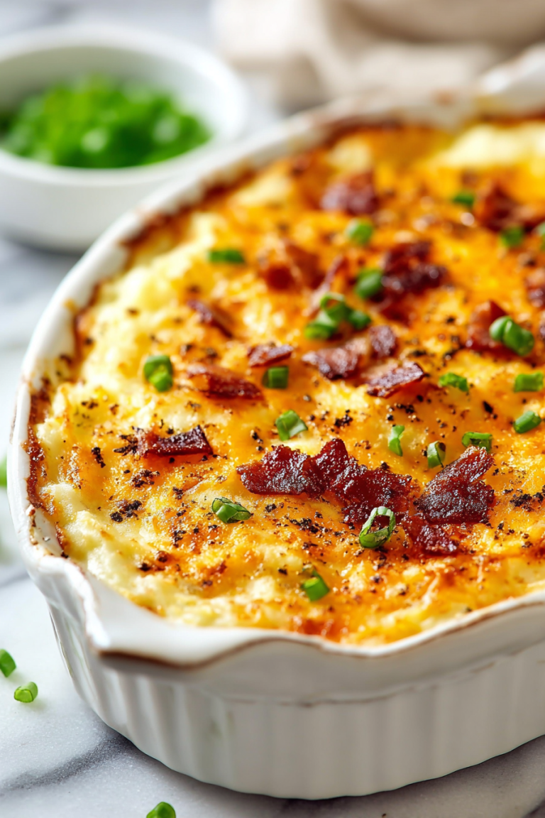 Easy Twice Baked Potato Casserole