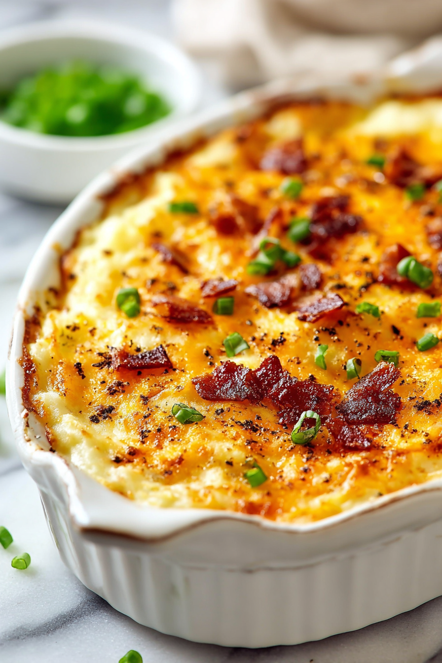 Easy Twice Baked Potato Casserole