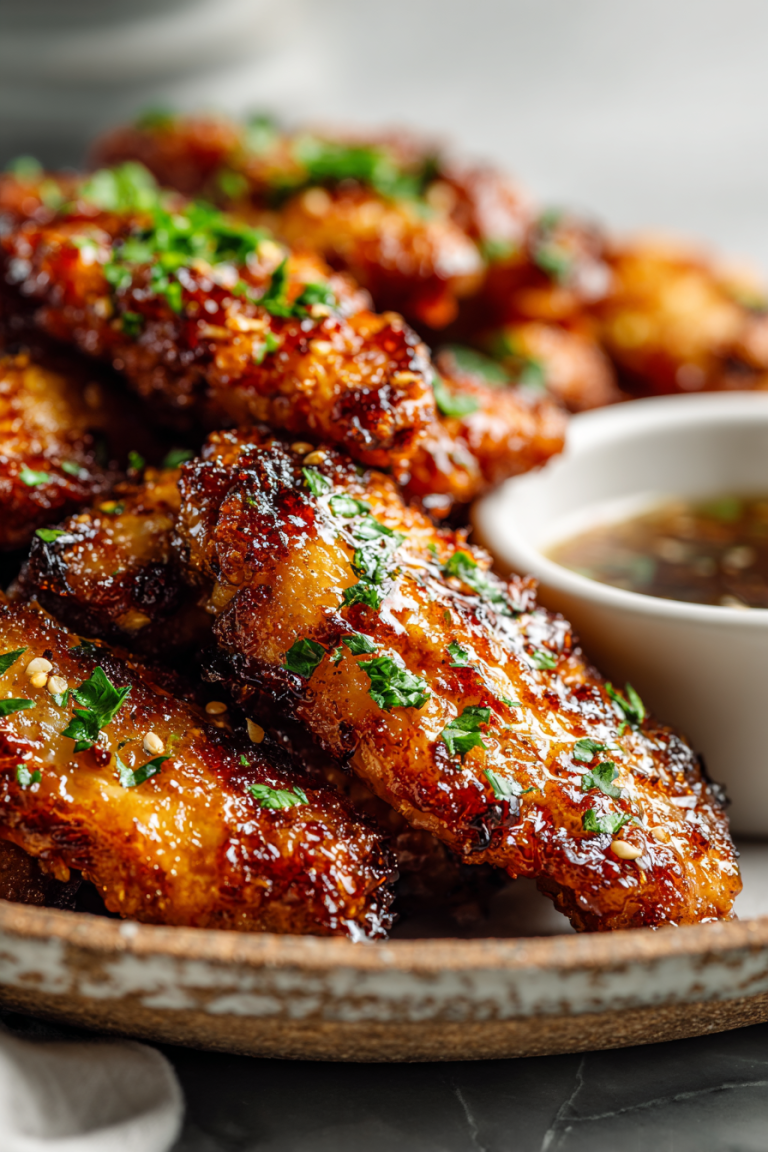 Air Fryer Honey Garlic Chicken Tenders