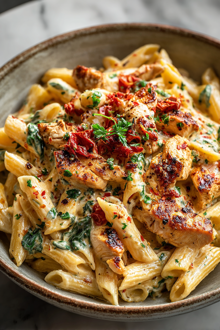 Cajun Garlic Butter Chicken Penne
