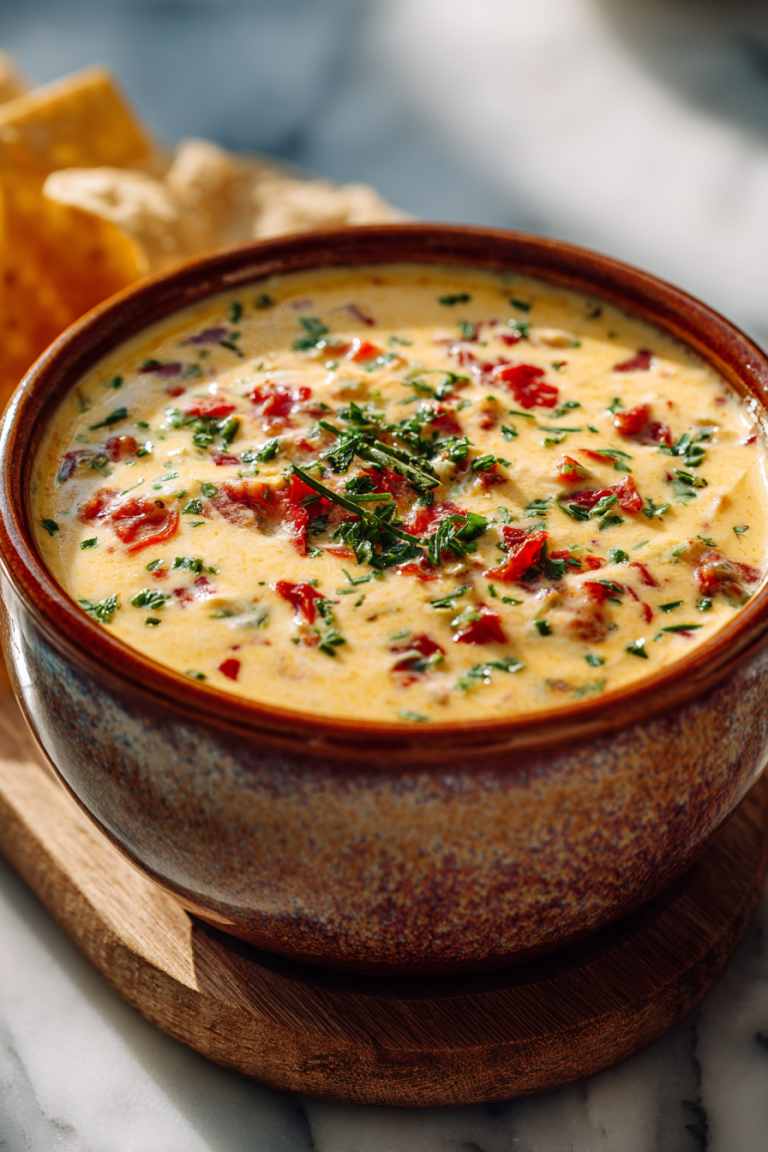 Cheesy Rotel Ranch Queso Recipe