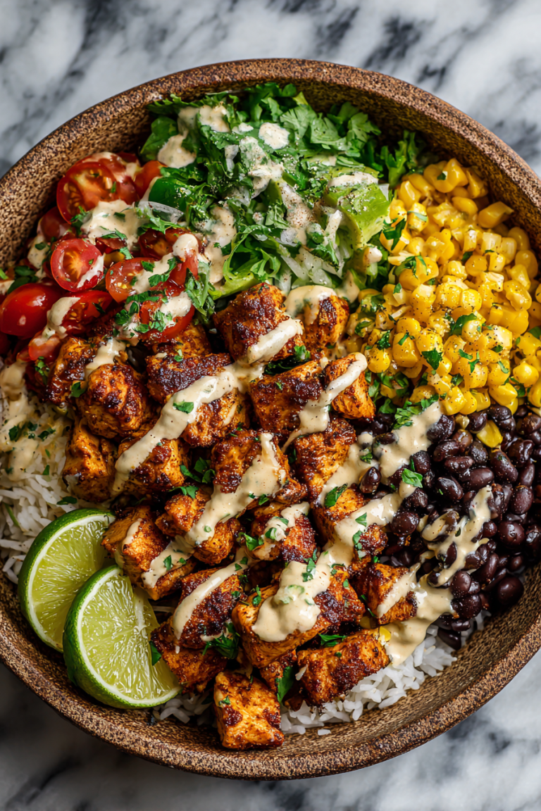 Chipotle Chicken and Black Bean Bowl