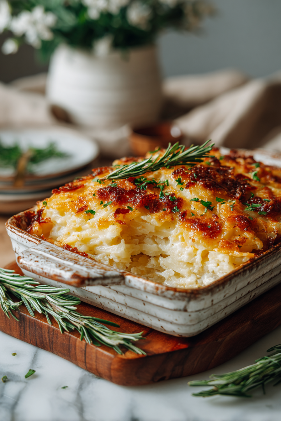 Copycat Cracker Barrel Hash Brown Casserole