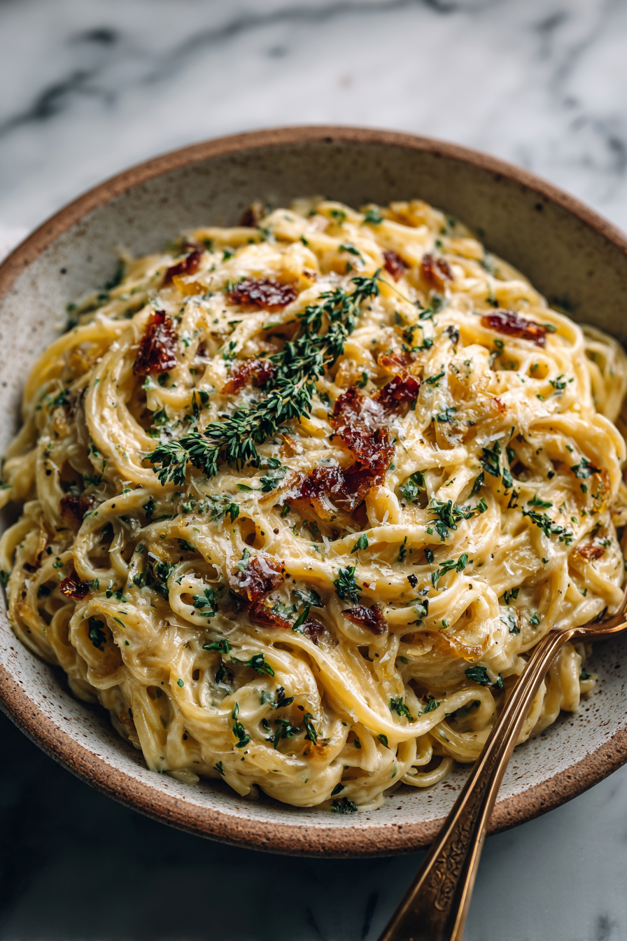 Creamy Caramelized Onion Pasta Recipes