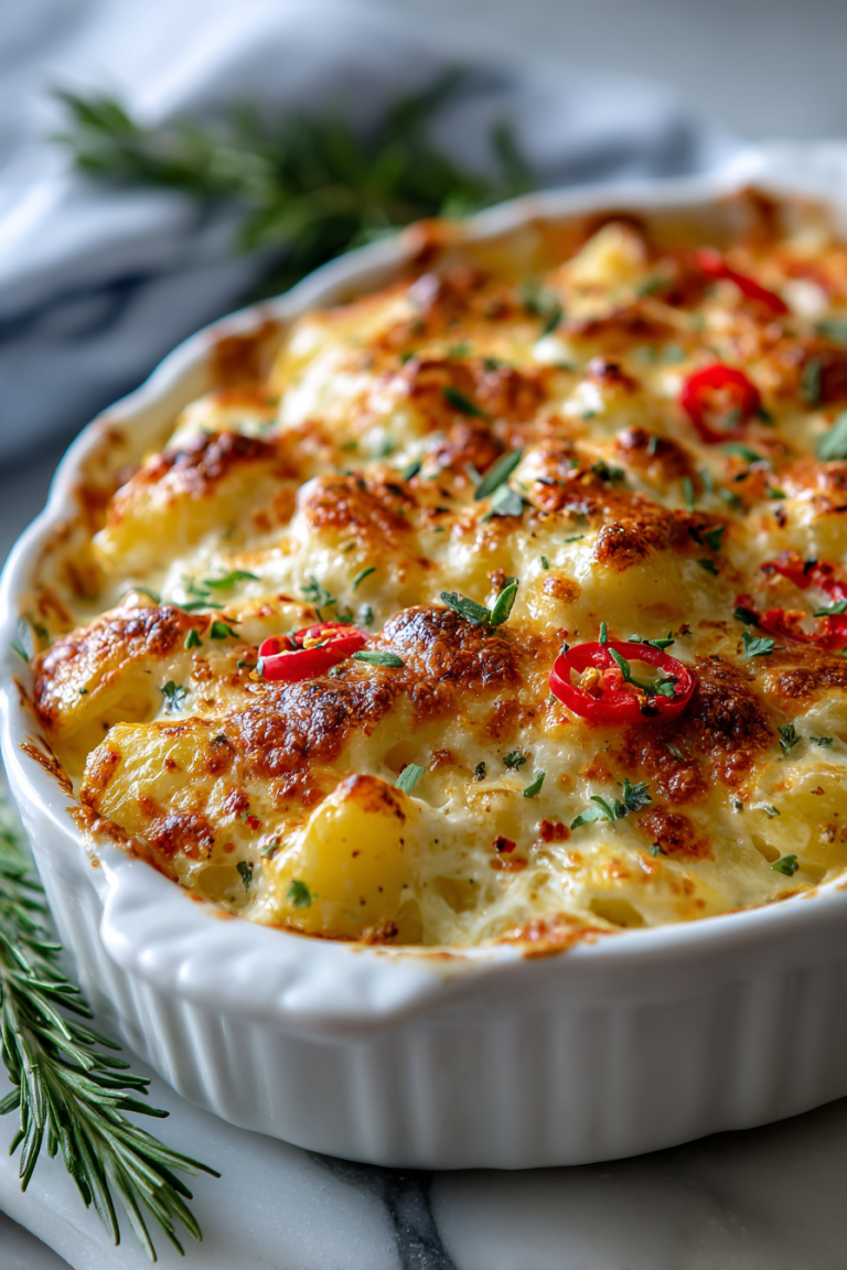 Creamy Pepper Jack Dinner Bake