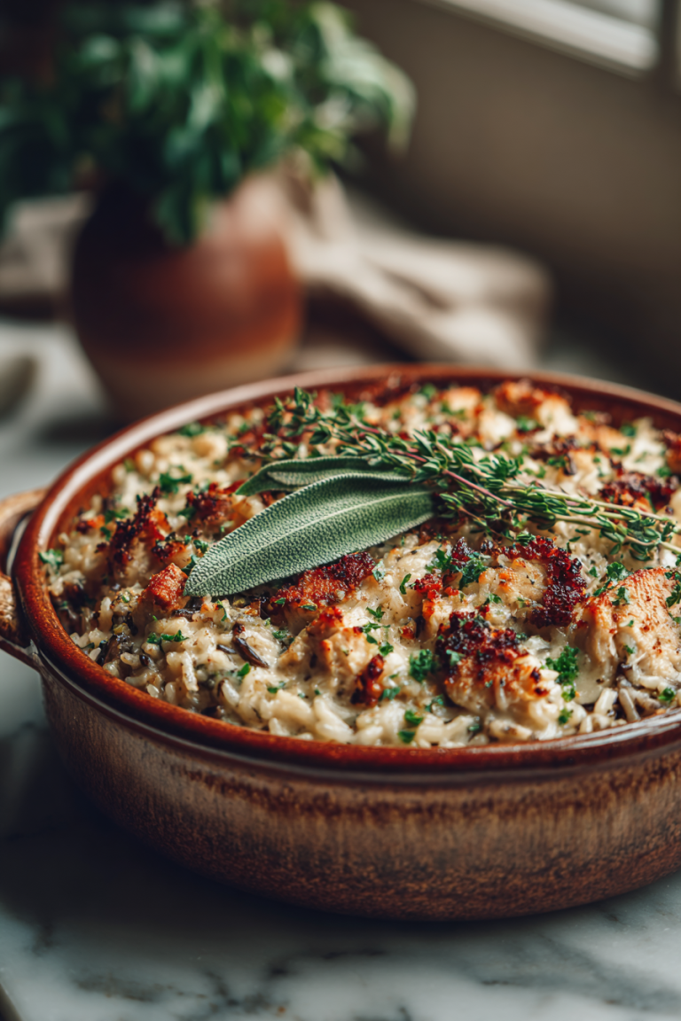 Creamy Turkey Wild Rice Dinner Recipe