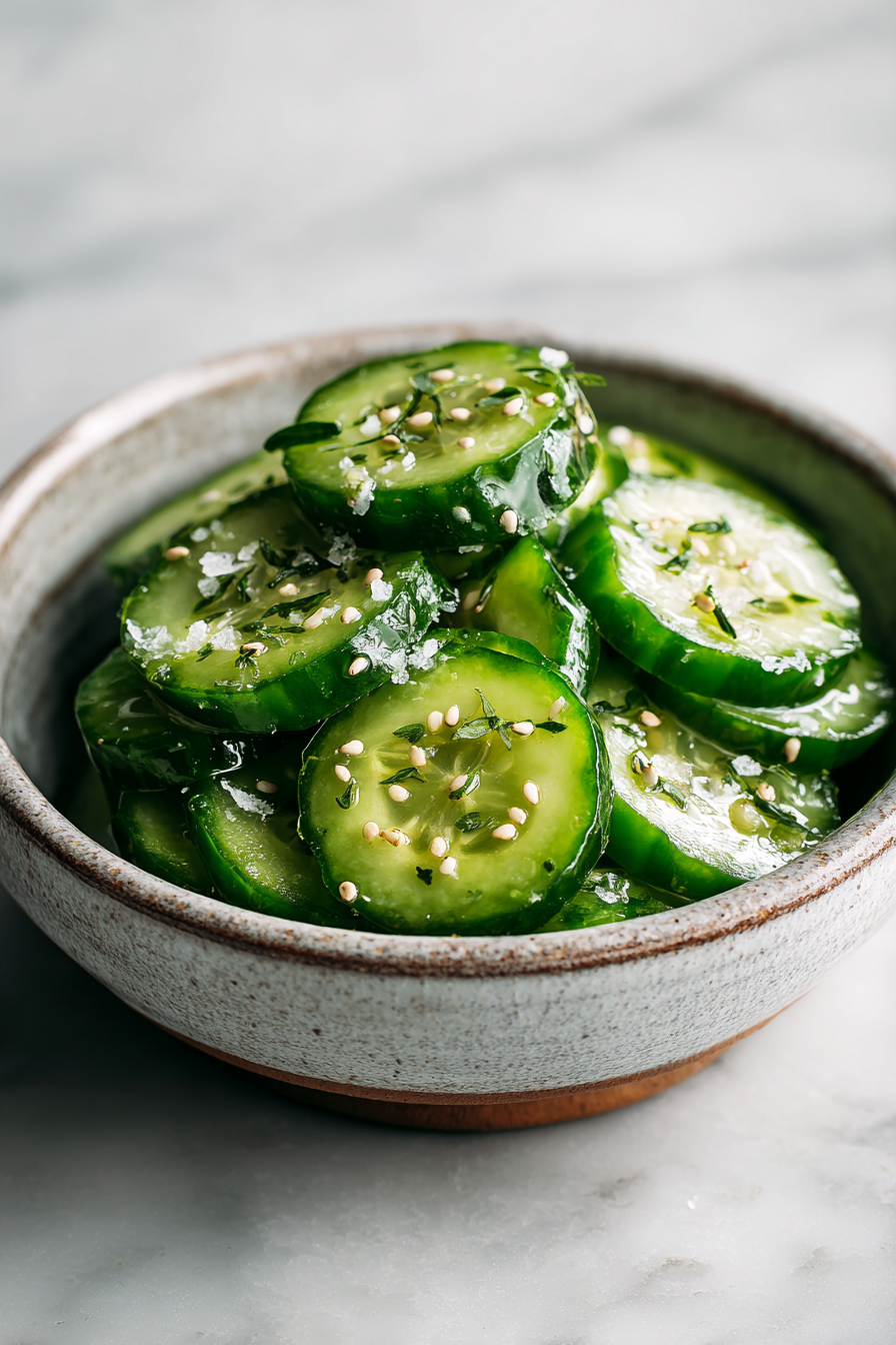 Cucumber Snack Bowl Delight