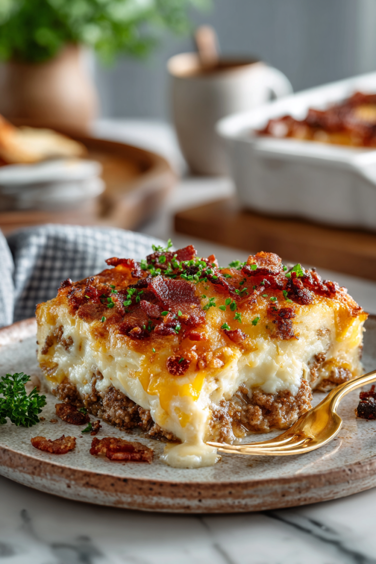 Denner Bacon Cheeseburger Casserole