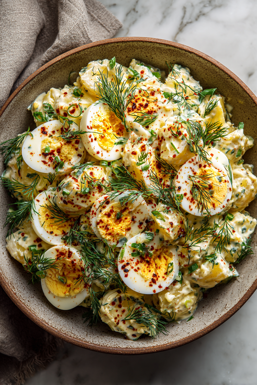 Deviled Egg Potato Salad