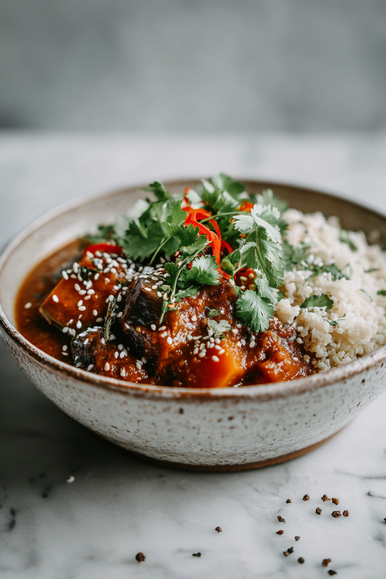 Easy Aubergine Curry Recipe