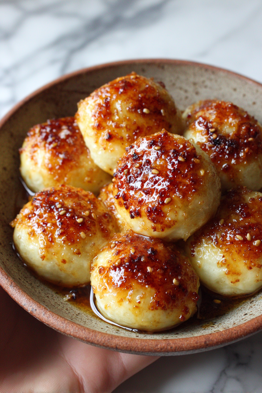 Easy Baked Golden Syrup Dumplings