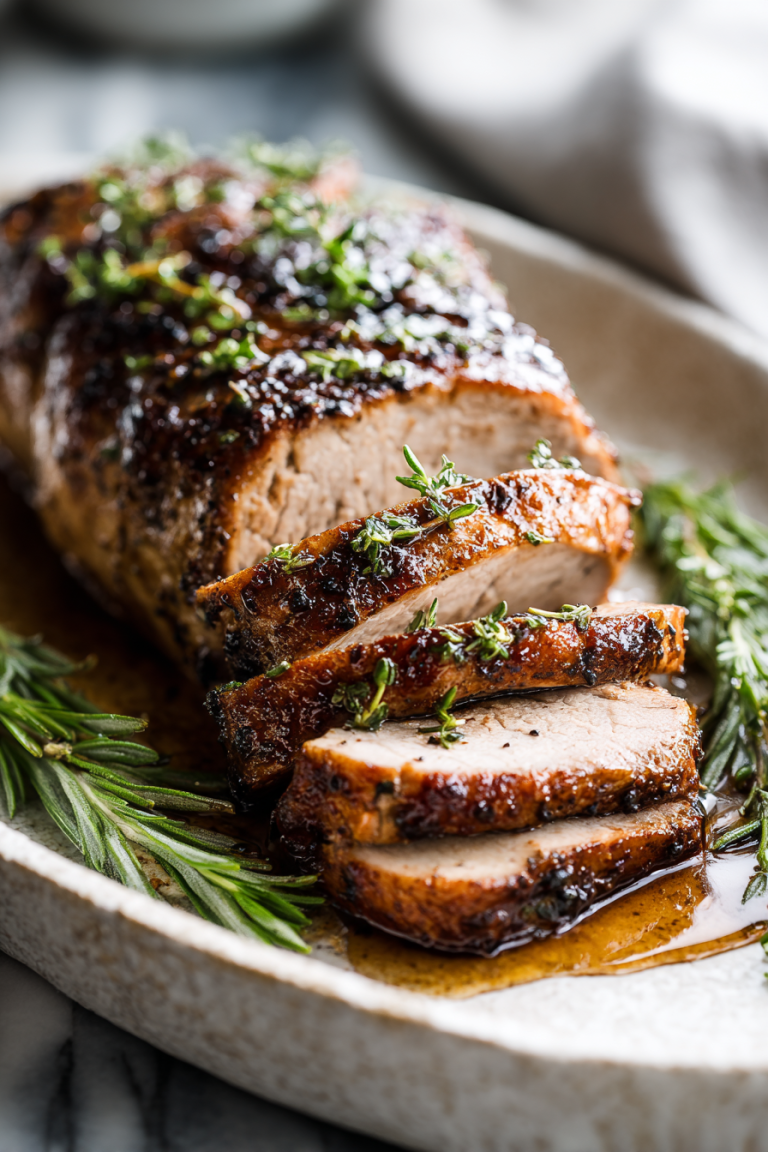 Easy Balsamic Pork Loin Recipe