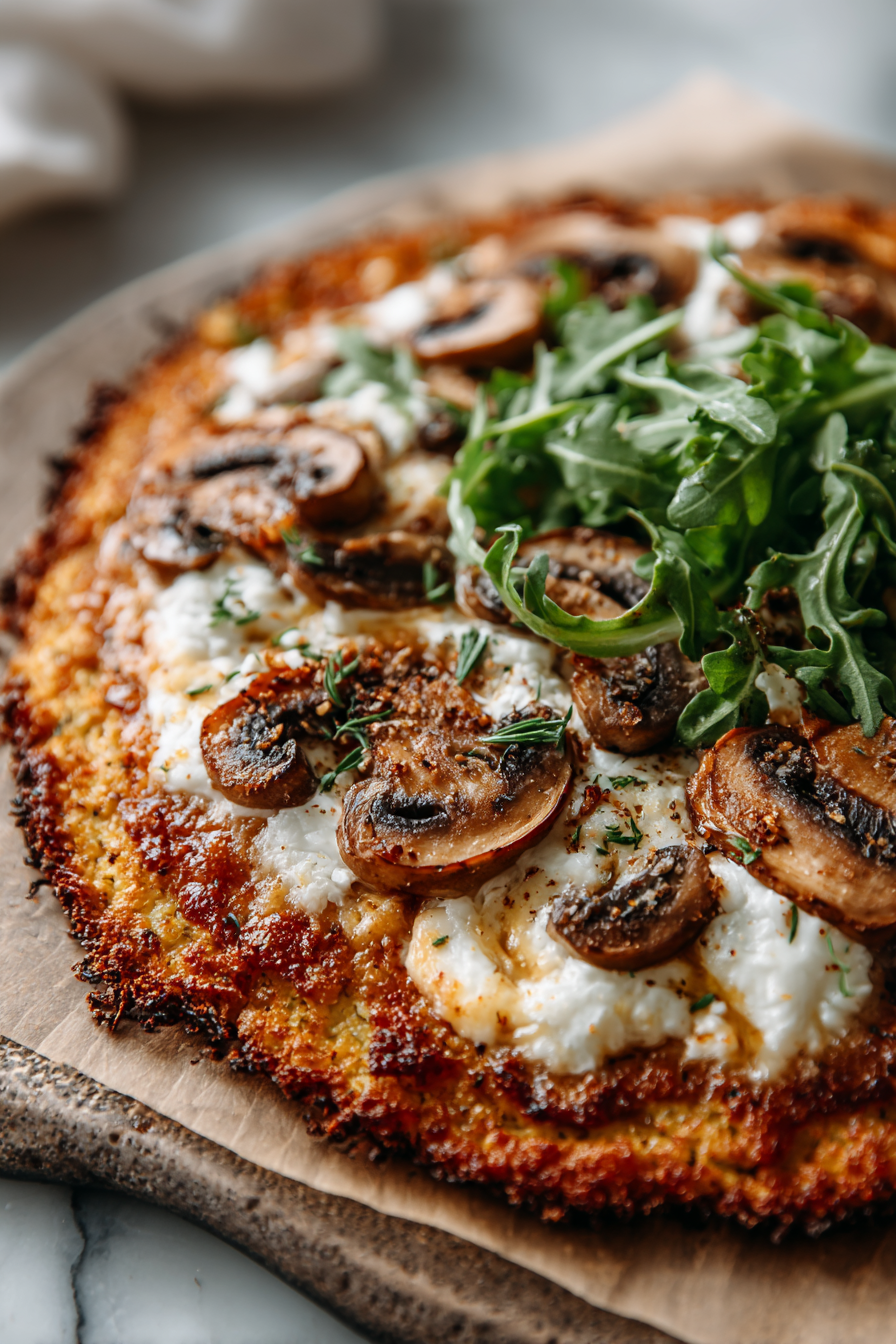 Easy Cauliflower Pizza Crust Recipe