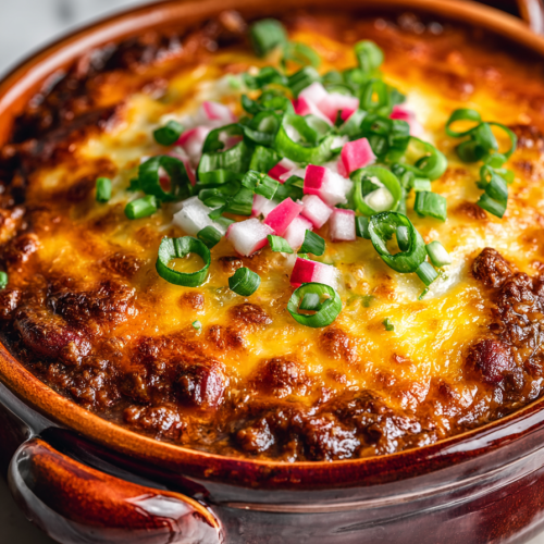 Easy Cowboy Bean and Potato Casserole